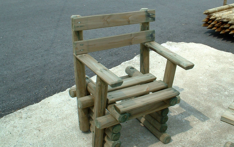 Gartenhocker - Holzverarbeitung Eberth